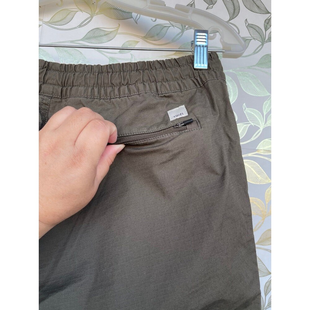 Vuori Ripstop Pants S Green Organic Cotton Gorpcore Utility Hiking Cargo - Picture 8 of 11